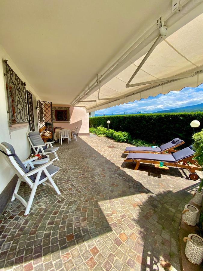 Appartamento Le Colonne - Relais Villa Quercia Tassullo Eksteriør bilde